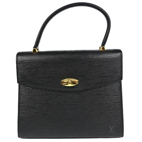 Louis Vuitton Black Epi Malesherbes Handbag M52372 MI0924 XX06834 - Picture 1 of 8
